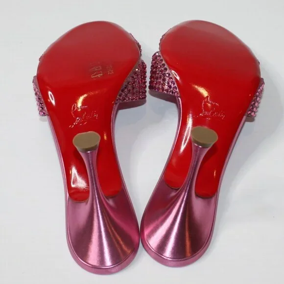 Christian Louboutin Mariza Is Back Slide Sandals Shoes EU 41 / US 11 MSRP $1495 - Picture 7 of 7